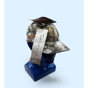 SITKA HAT ADJUSTABLE CAMOUFLAGE NEW EMBROIDERED